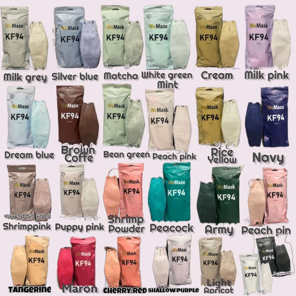 masker kf94 we mask isi 10pcs 4 ply impor wemask masker