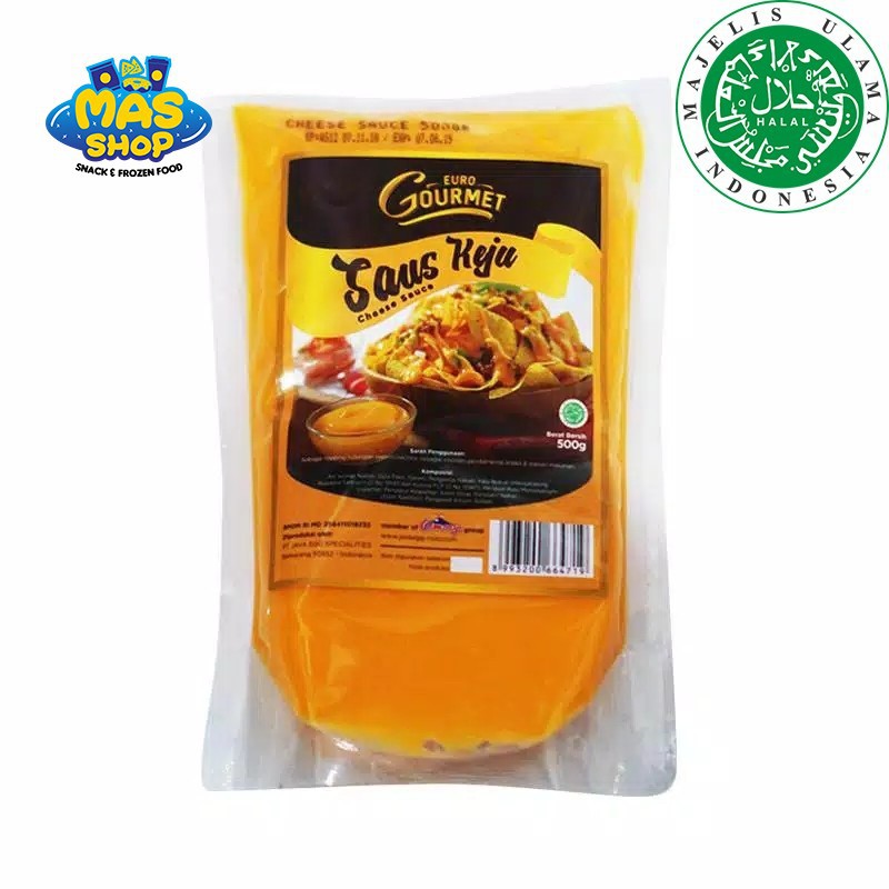 Saus Keju Saus BBQ Euro Gourmet 500gr