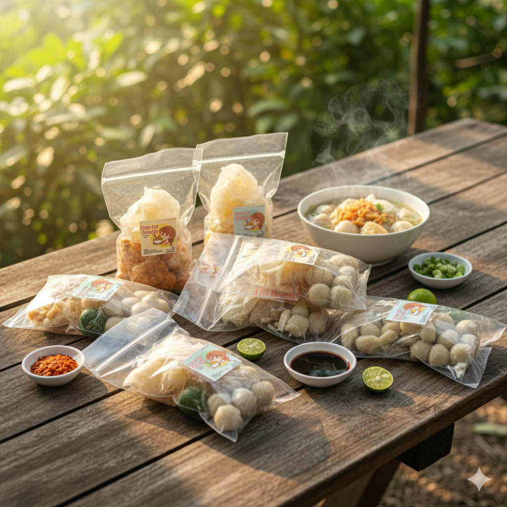 Baso aci Ayam suir boci tulang rangu seblak mercon peda