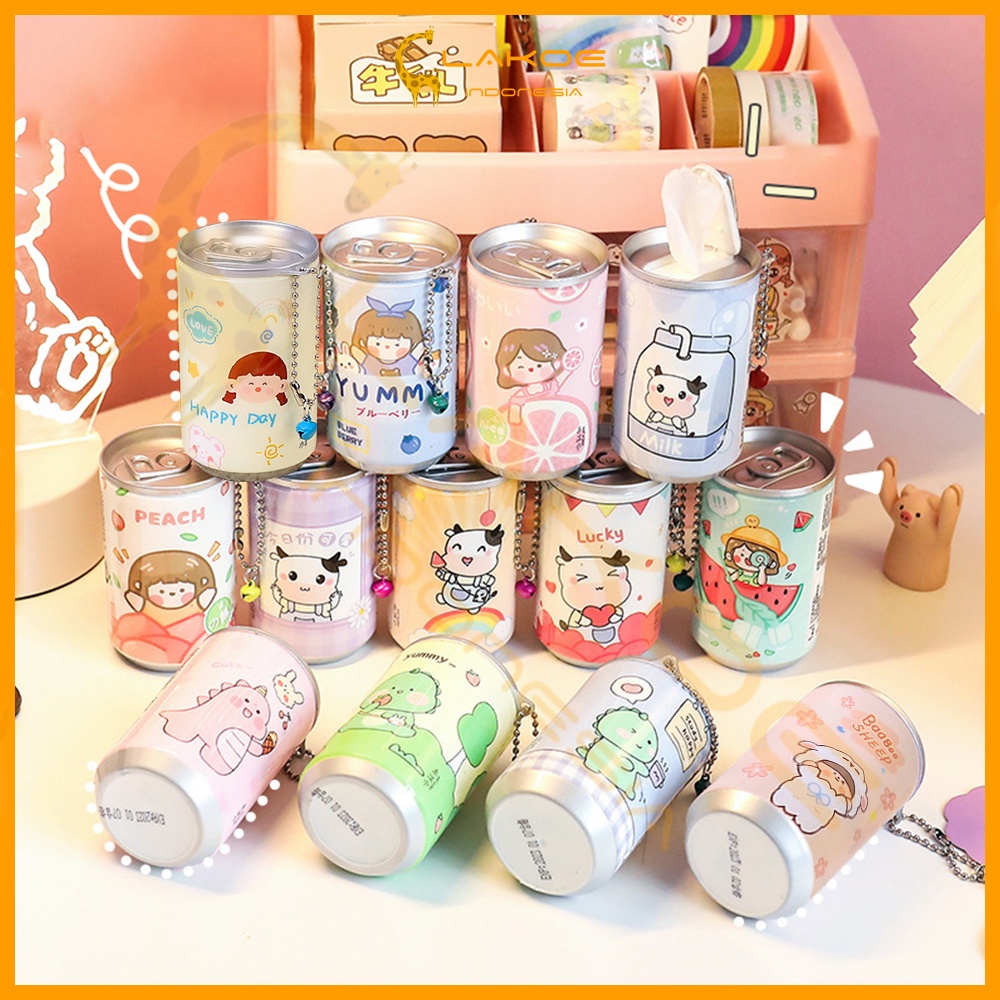 Tisu Mini Tisu basah kaleng mini tissue basah isi 30 Sh