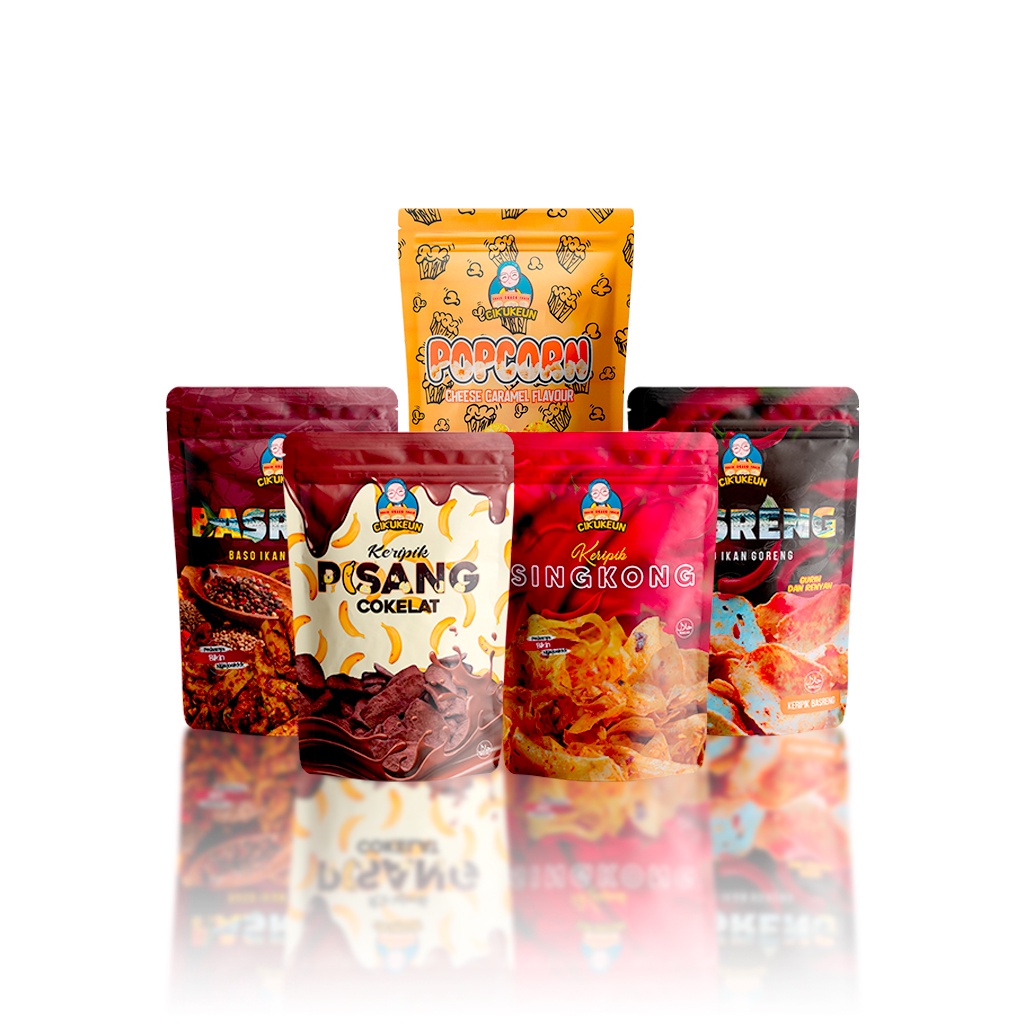 Cik ekeun Cikekeun kripca Kripik pisang Kripik singkong