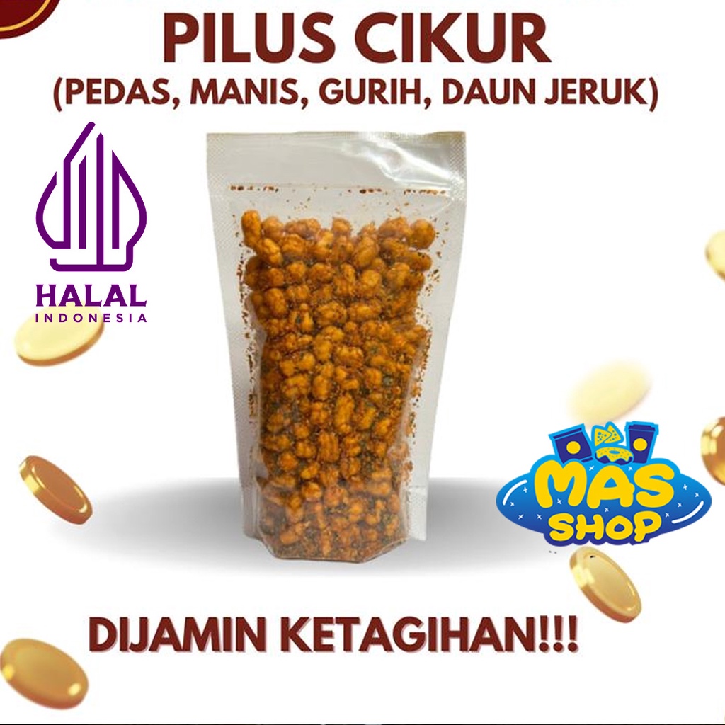 pilus pedas cikur pedas daun jeruk isi 100gram sukro pe