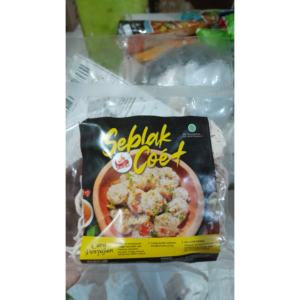 Seblak Coet Instan Seblak cobek Seblak rafael SEBLAK IN