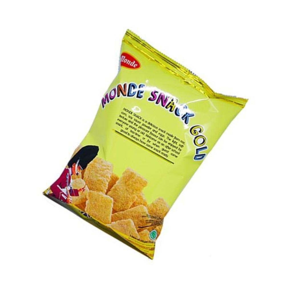 Monde Snack Gold 27g onde Serena Snake jajanan enak jag