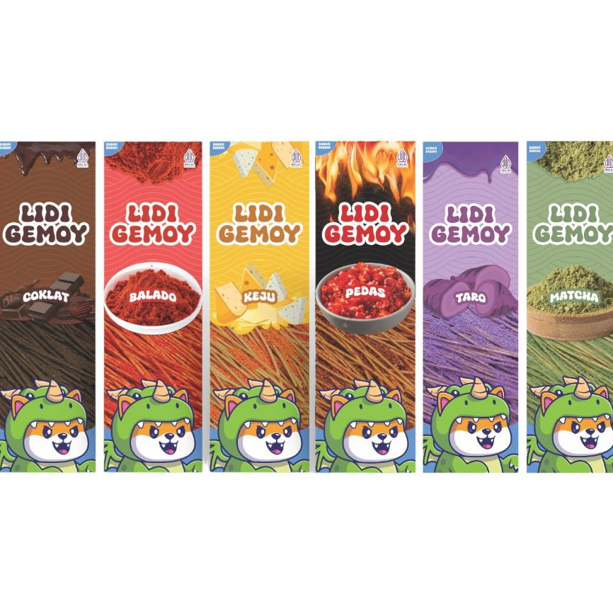 Lidi Gemoy Mie Lidi Karakter Lucu Viral Murah Mielidi j