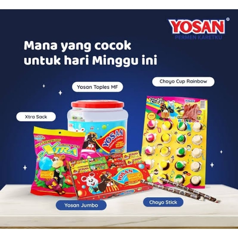 Choyo choyo stik coklat isi 10&12 rainbow cup isi 20 su