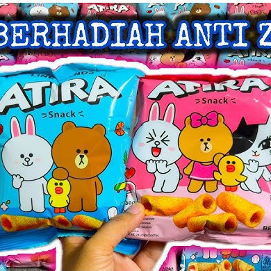 Atira Pinkfong Baby Shark Snack Balado isi 1 pcs coklat