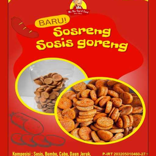 Keripik Sosreng Sosis Goreng Pedas daun jeruk Cikruh 10