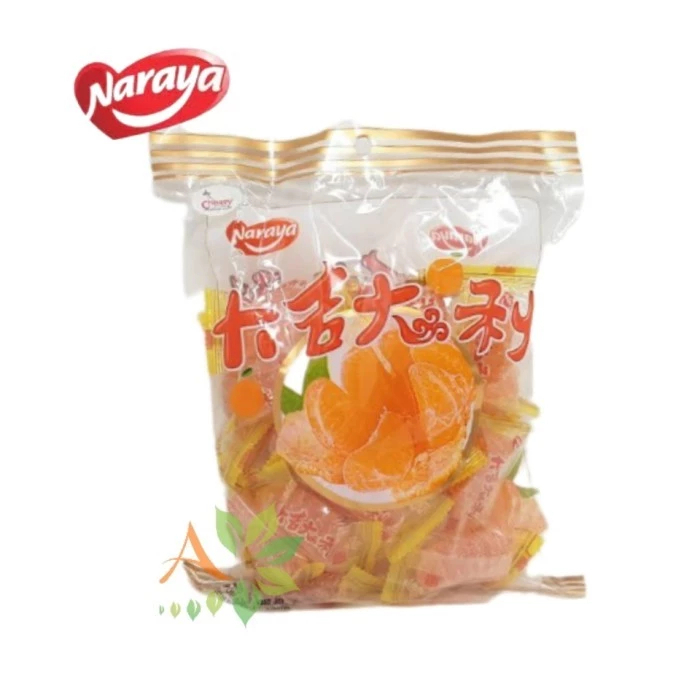 Permen Jelly Jeruk Mandarin 500 Gram gr Naraya Orange S