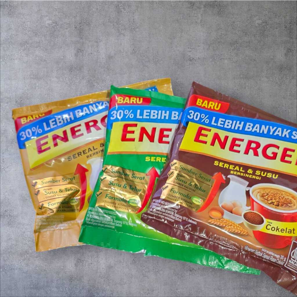 Energen Sereal baru All Varian harga ecer 1 pcs minuman