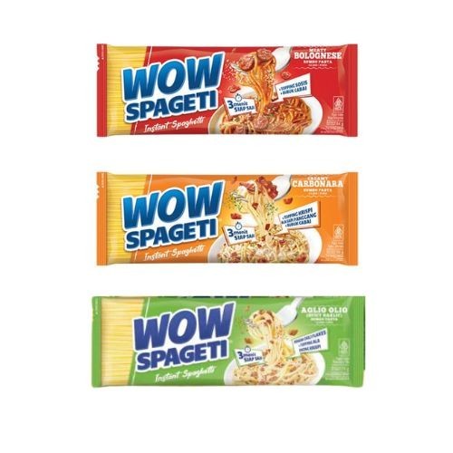 Mie Pasta WOW Spageti All Varian Spaghetti Bolognese Ca