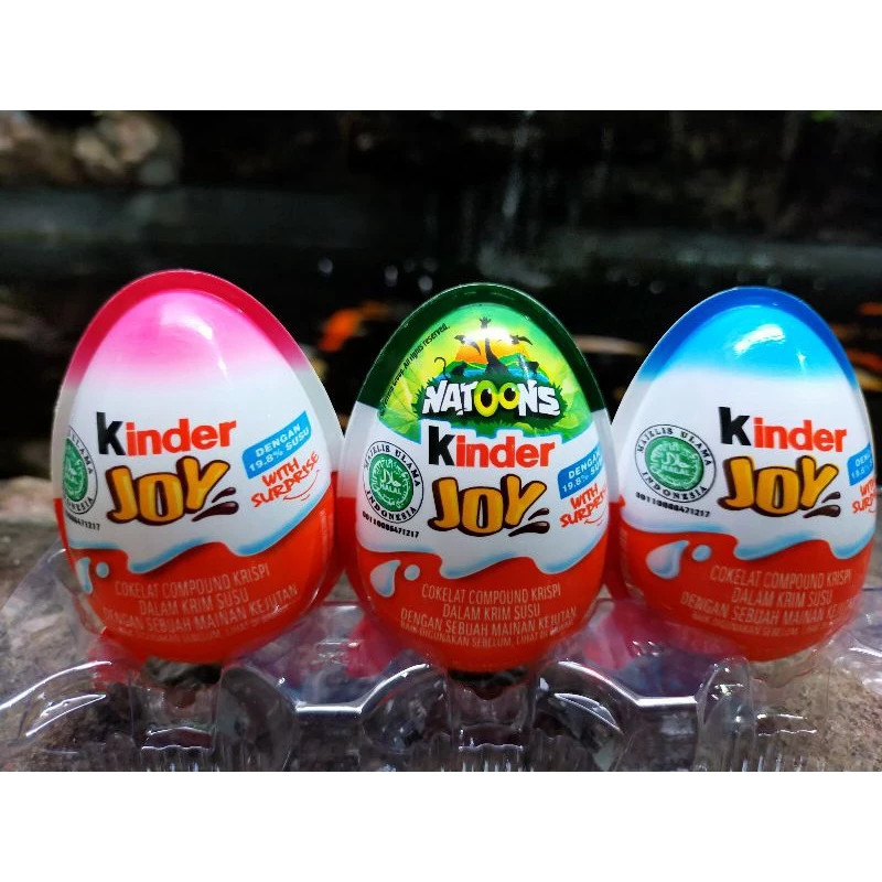 Kinder Joy Natoons marsha Boy Dan Girl harga ecer edisi