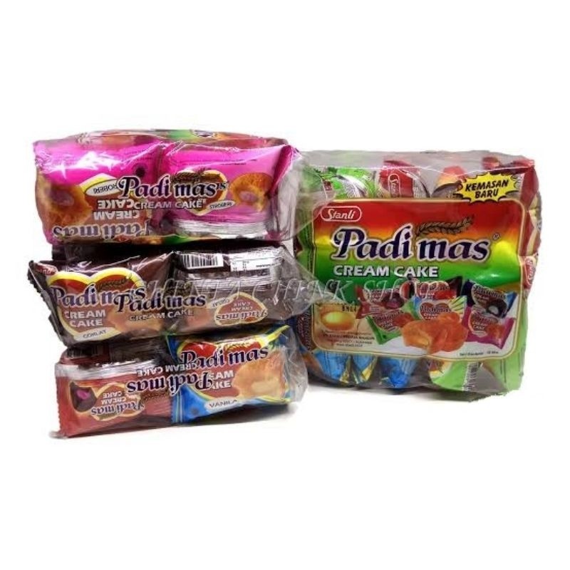 Padimas cream cake aneka rasa bolu susu 9gr harga 1 pac