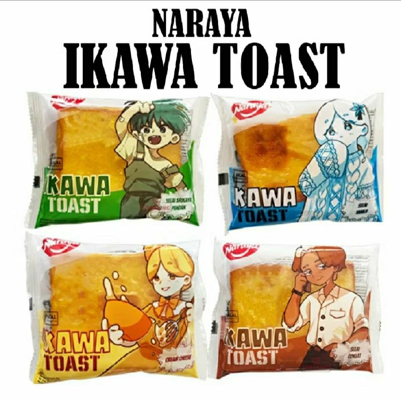 Naraya Ikawa Toast Roti Panggang Viral Rasa Coklat Chee