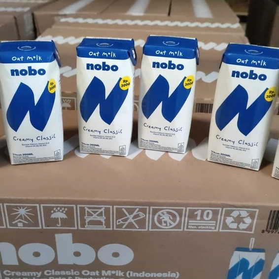 Nobo Oat Milk ecer 1pcs Creamy Classic Oat 200ml