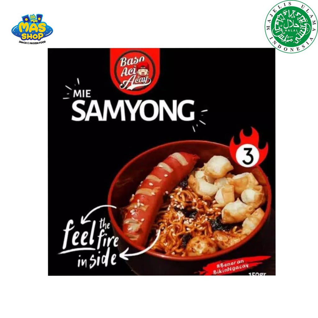 Mie SAMYONG Mie goreng pedas acay