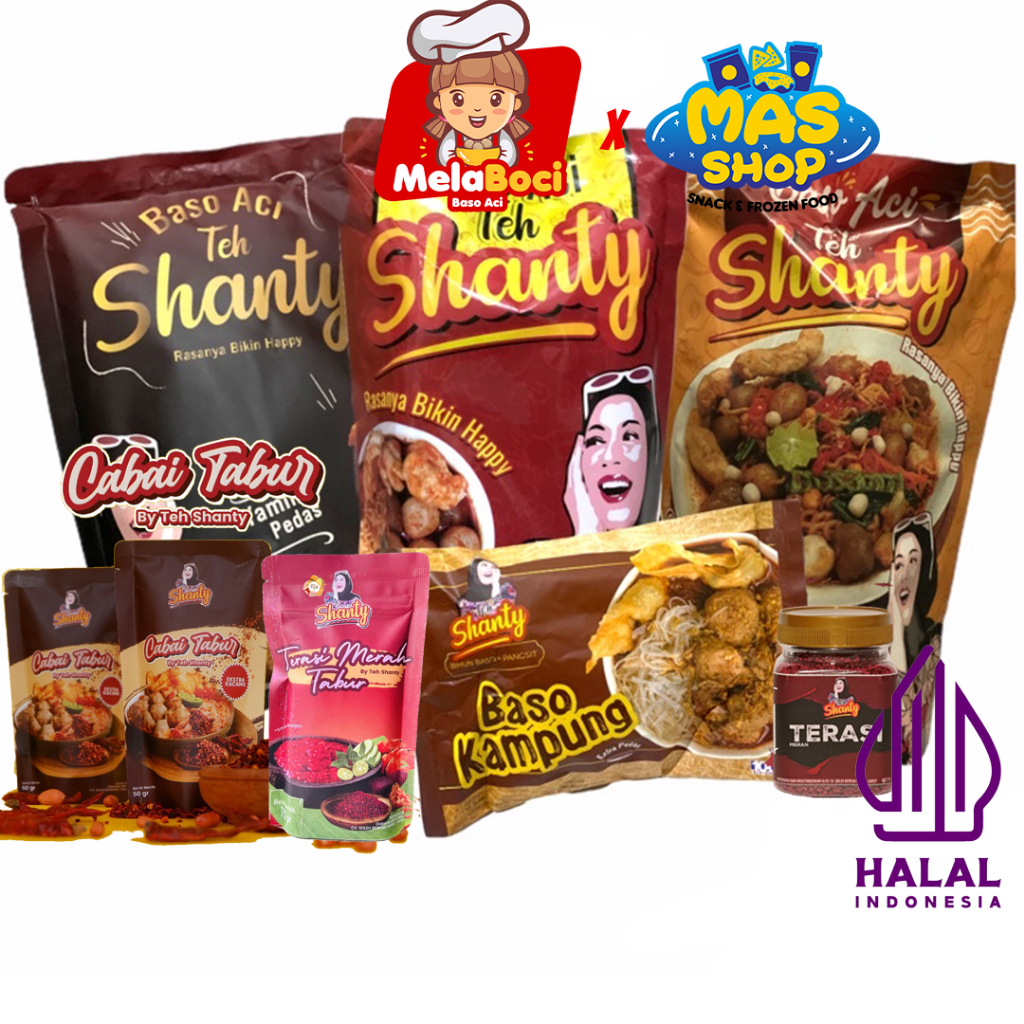 Teh Shanty Baso Aci original boci yamin teh shanty Khas