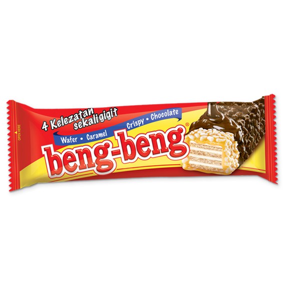 Beng Beng Wafer caramel crispy chocolate kemasan mini 9