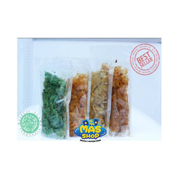 Keripik Kaca Homemade 50gr Kripca Cemilan keripik pedas